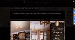 Desktop Screenshot of castelloborghese.lu