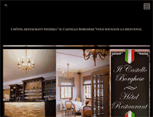 Tablet Screenshot of castelloborghese.lu
